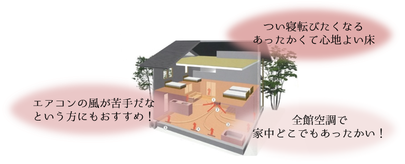 エアボレー床下冷暖房　姫路　加古川　モデルハウス