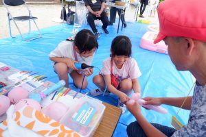 お客様イベント　感謝祭　バルーンアート
