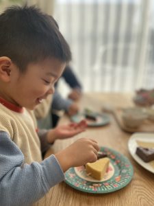 チョコ　イベント　手作り　子供